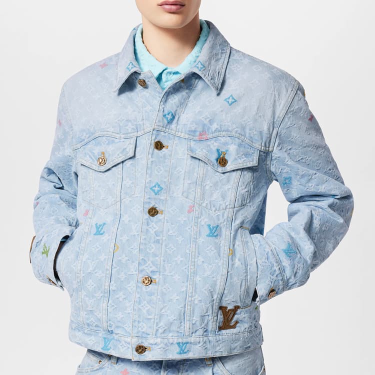 Джинсовая куртка LOUIS VUITTON x Tyler SS24 Denim Jacket - изображение 7