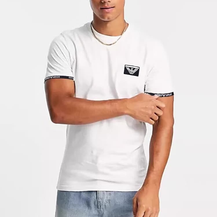 Футболка EMPORIO ARMANI Logo SS24T - изображение 4
