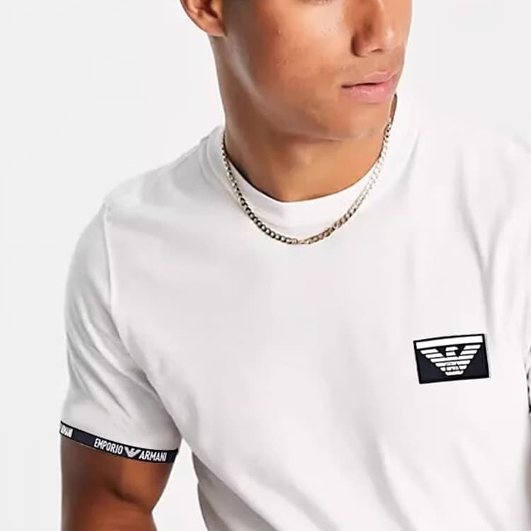 Футболка EMPORIO ARMANI Logo SS24T - изображение 7