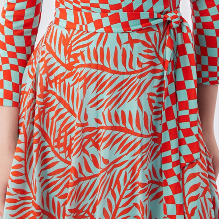 Платье DIANE VON FURSTENBERG V - изображение 6
