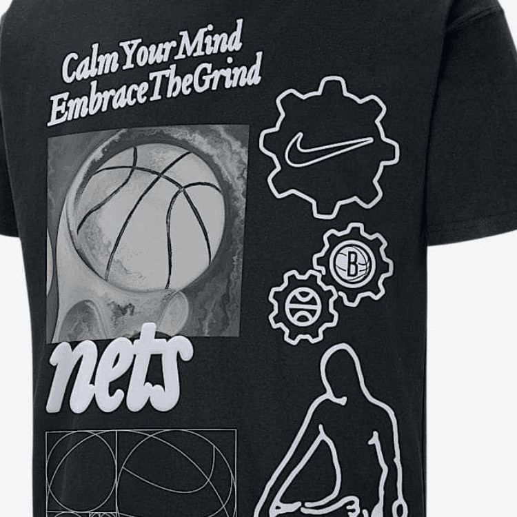 Футболка Nike x NBA Brooklyn Nets Courtside Tee - изображение 3
