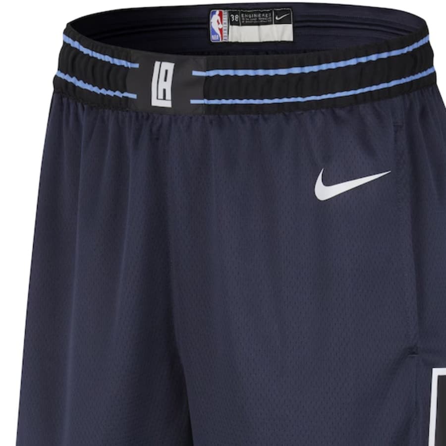 Баскетбольные шорты Nike Clippers City Edition Basketball Pants Blue - изображение 3
