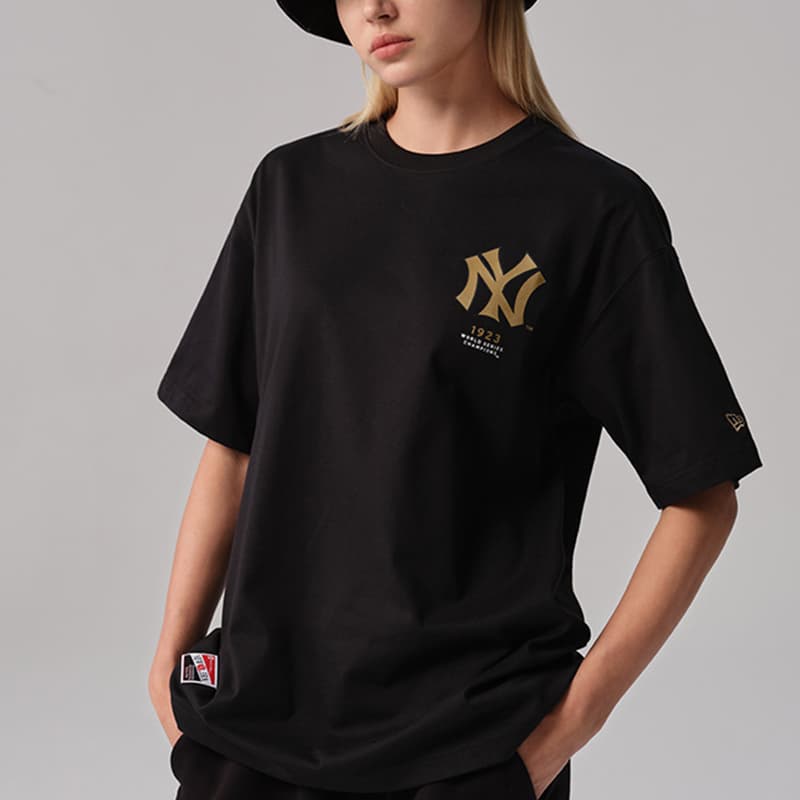 Футболка New Era x MLB NY Yankees Black Tee - изображение 3