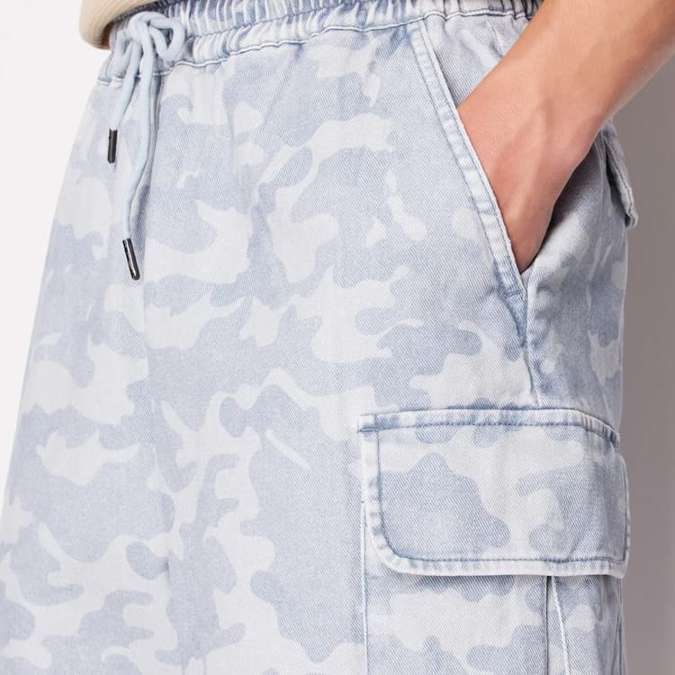 Джинсовые шорты ARMANI EXCHANGE SS24 - изображение 5