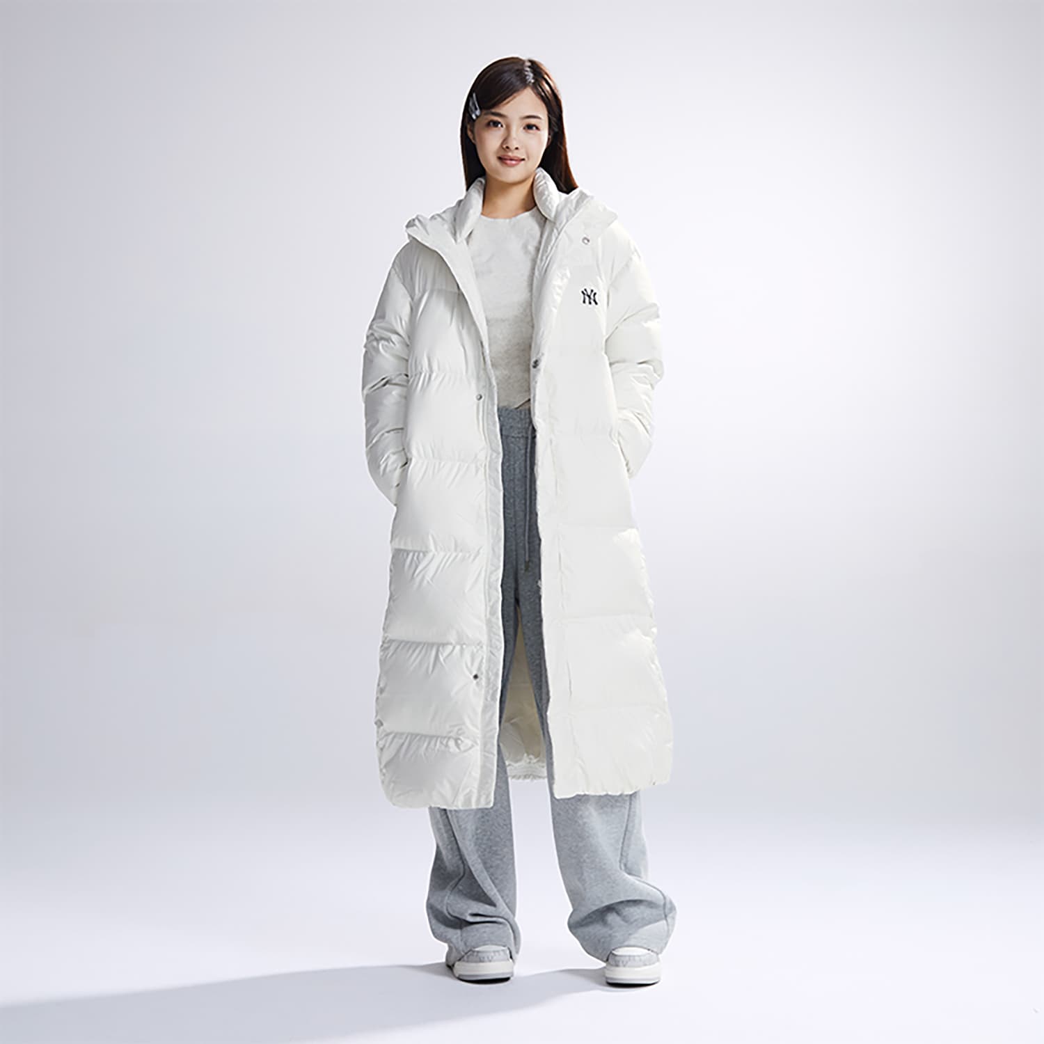 Зимняя куртка MLB 23FW Retro Down Jacket White - изображение 5