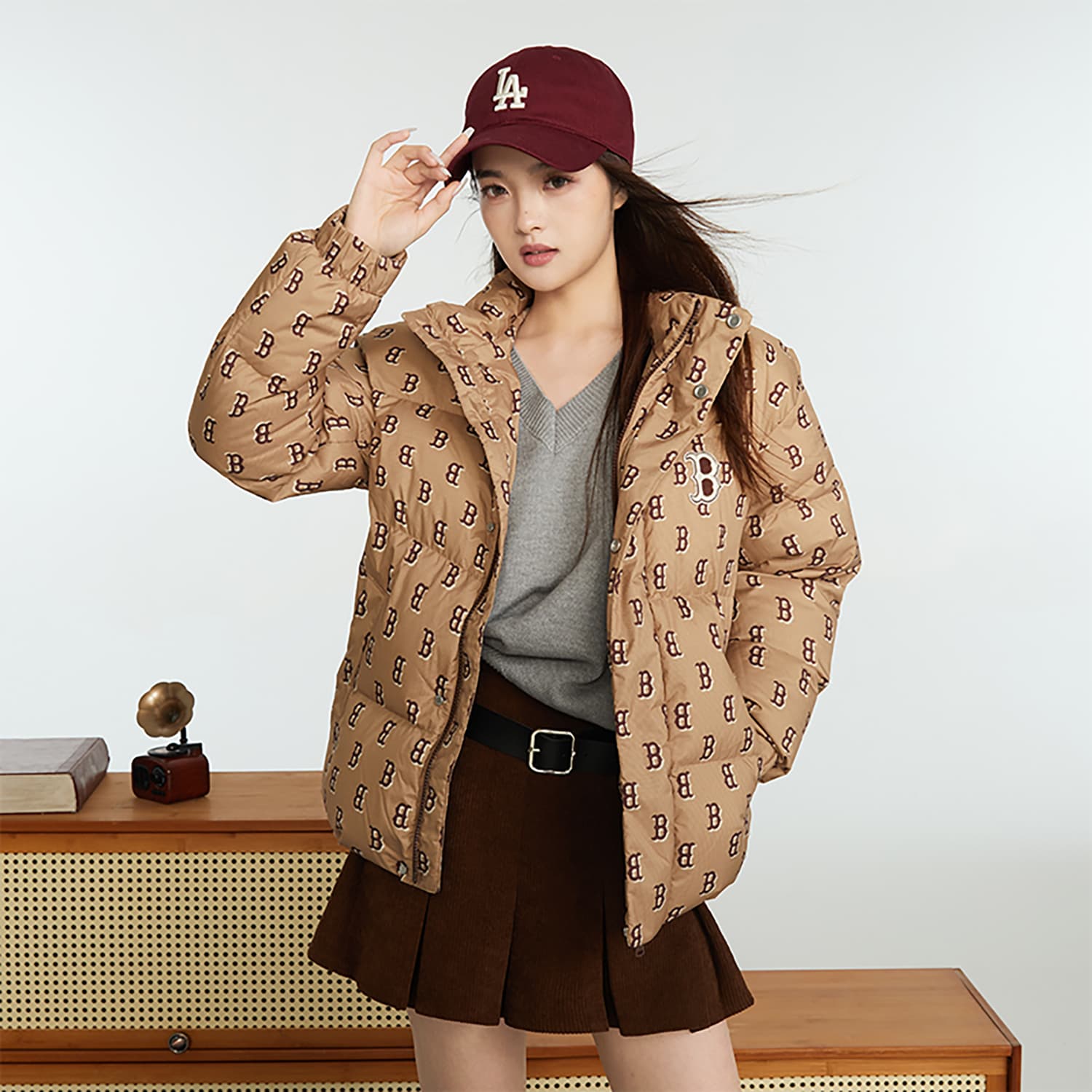 Зимняя куртка MLB FW23 Boston Red Sox Down Jacket - изображение 3