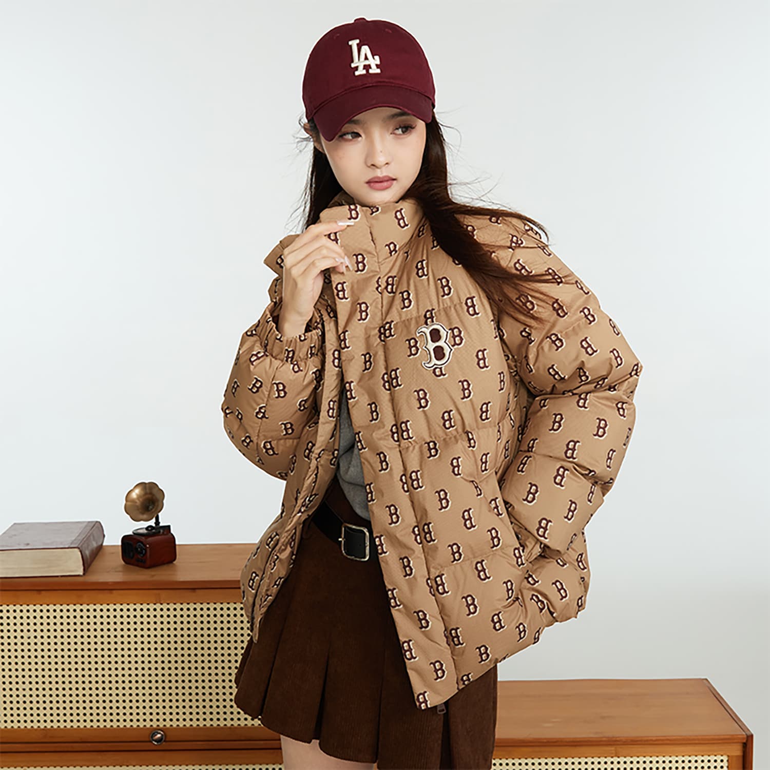 Зимняя куртка MLB FW23 Boston Red Sox Down Jacket - изображение 4