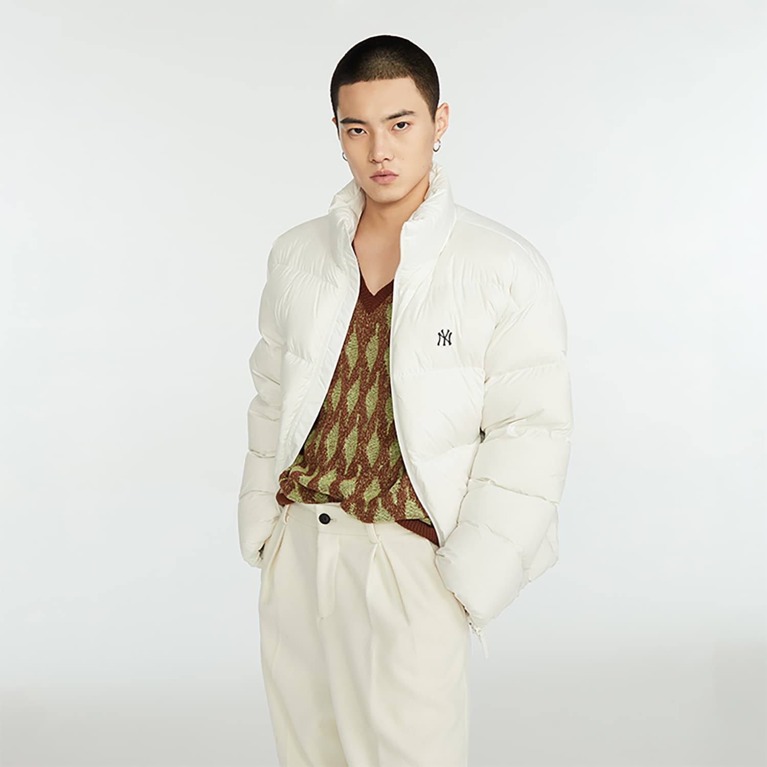 Зимняя куртка MLB FW23 Logo - изображение 3