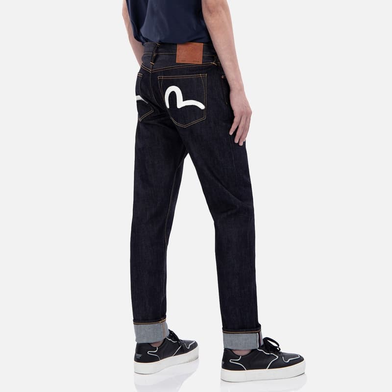 Штаны EVISU SS22 Denim Blue — фото 4
