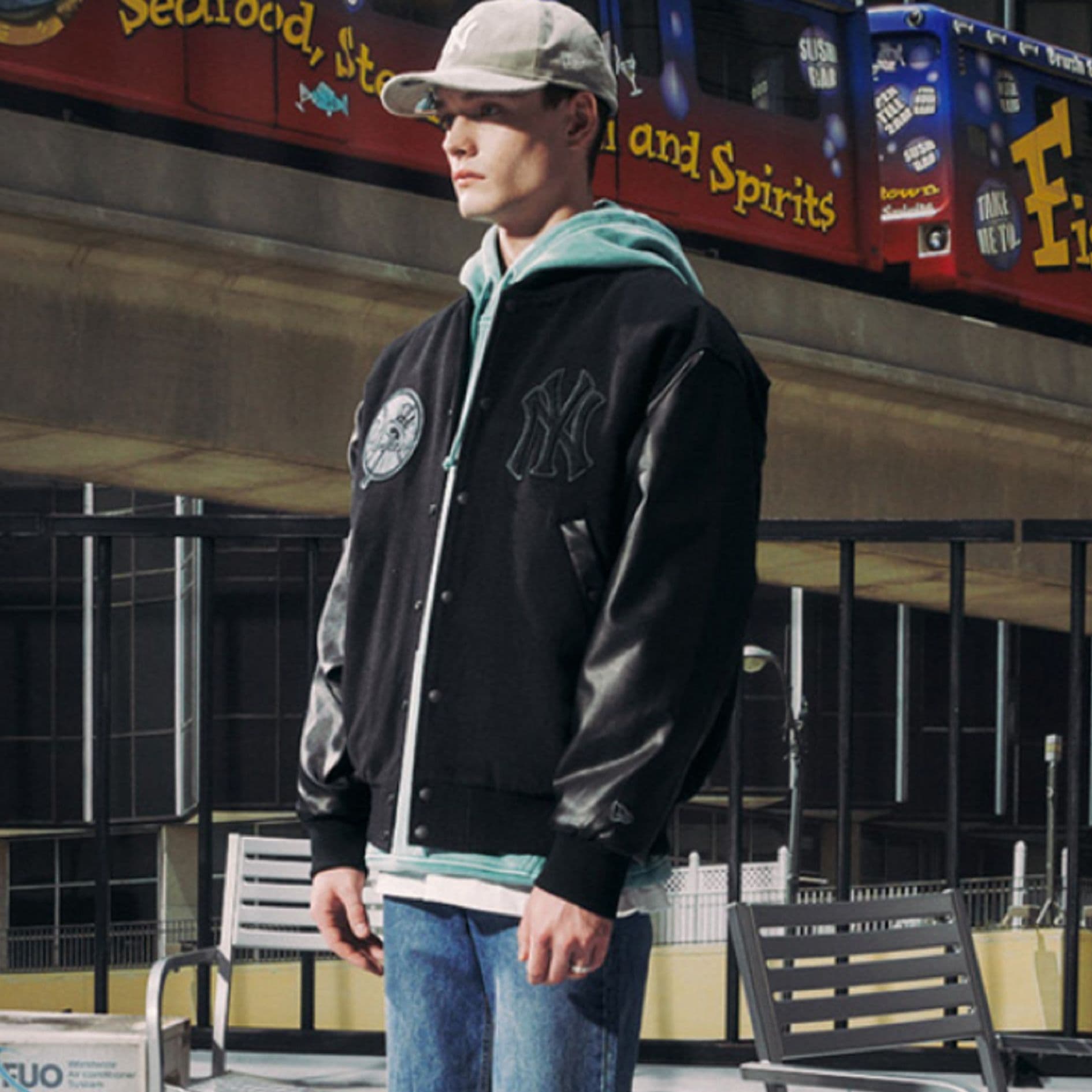 Бомбер New Era x MLB FW23 Yankees Bomber Jacket - изображение 4