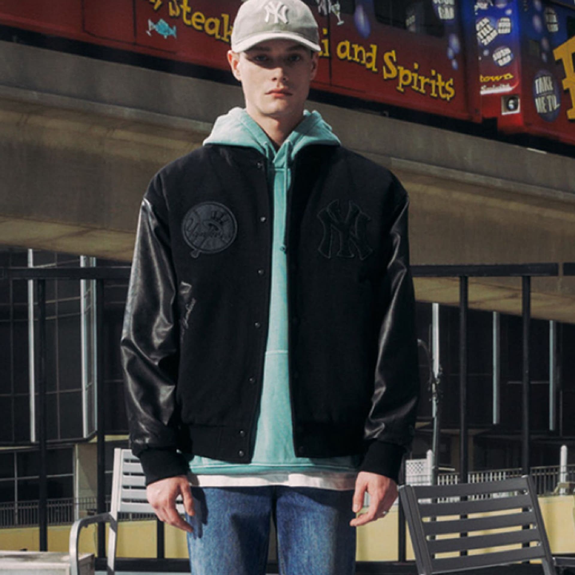 Бомбер New Era x MLB FW23 Yankees Bomber Jacket - изображение 3