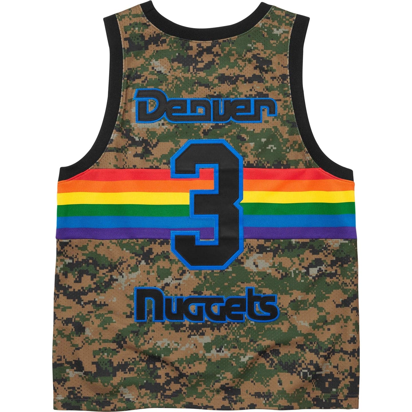 Баскетбольная майка Supreme Mitchell Ness SS26 WEEK13 Teams Basketball Jersey Logo - изображение 2