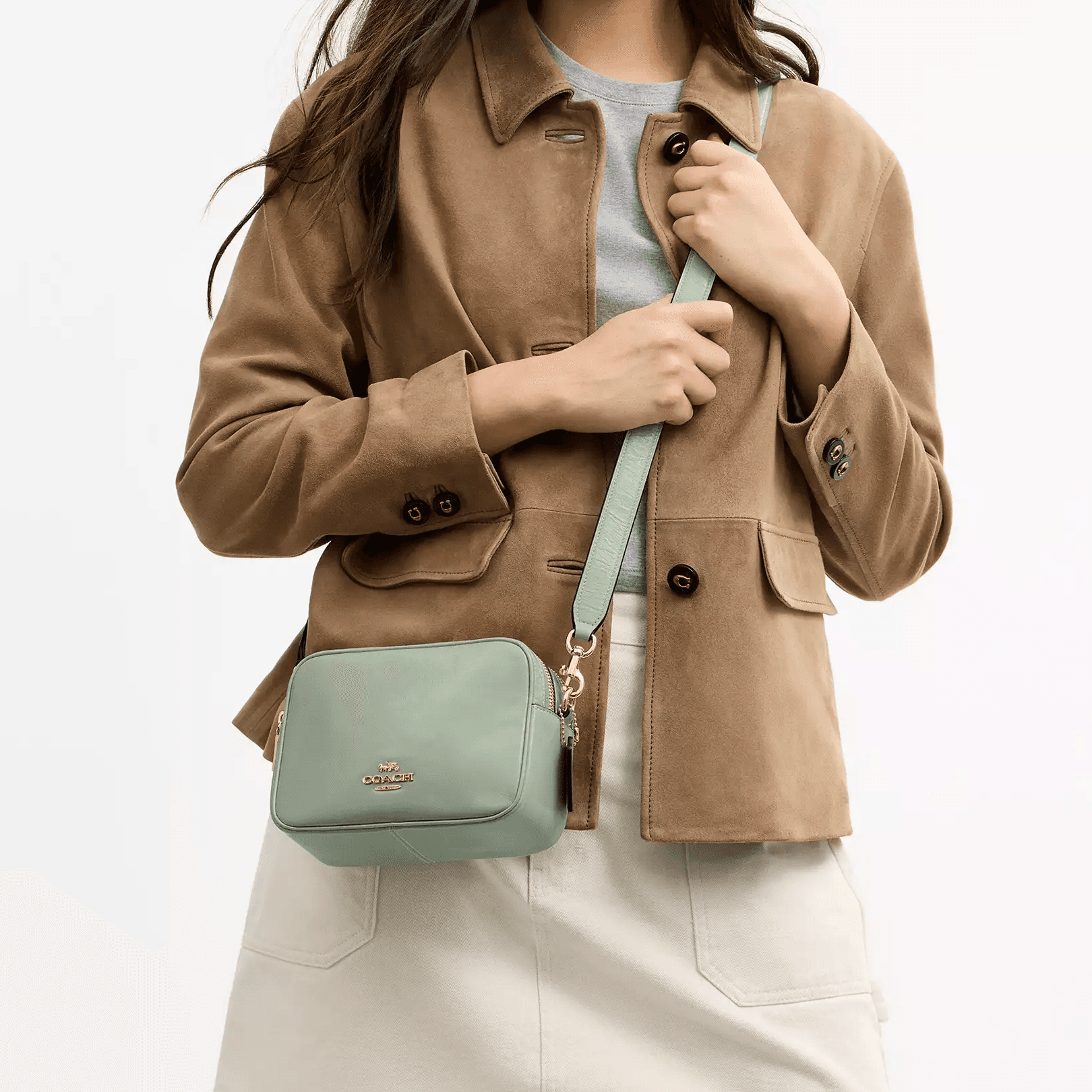 Сумка через плечо COACH 18 Carey - изображение 9