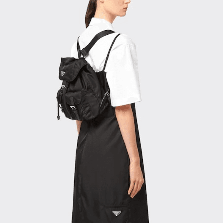 Рюкзак Prada Nylon Backpack Black - изображение 5