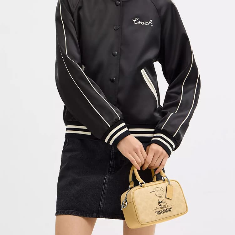 Сумка COACH x PEANUTS Charlie 19 - изображение 6