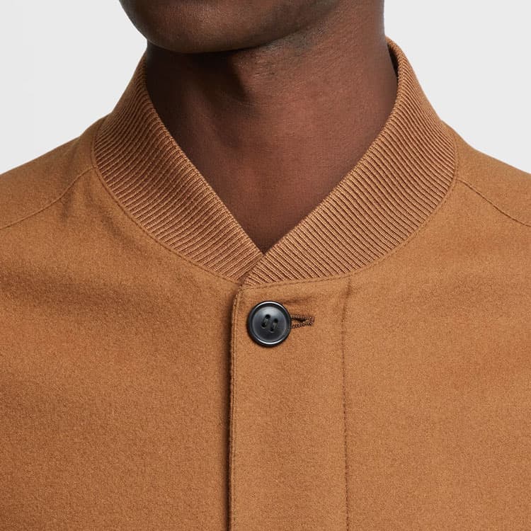 Куртка Zegna Brown Casual Jacket - изображение 5