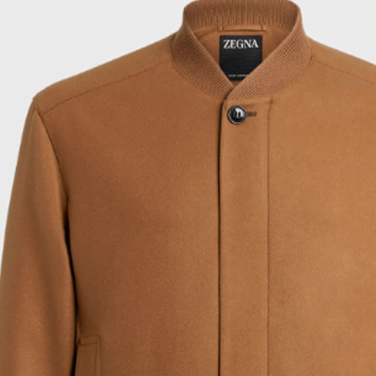 Куртка Zegna Brown Casual Jacket - изображение 6