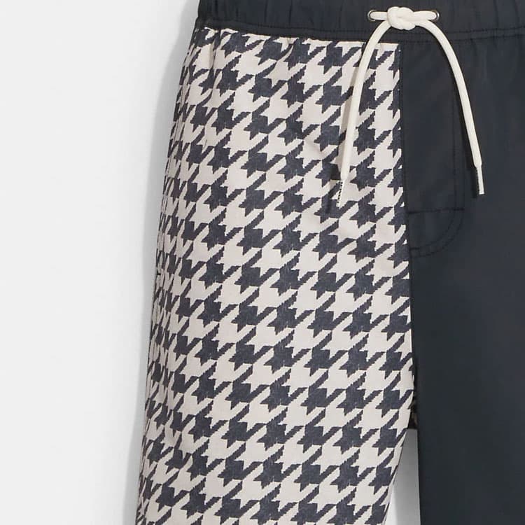 Шорты COACH Printed Mid-Rise Shorts Black - изображение 5