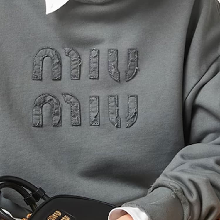 Худи MIU MIU FW23 - изображение 6