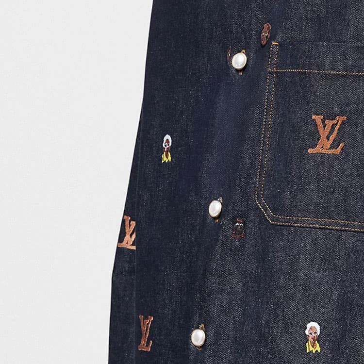 Джинсовая куртка LOUIS VUITTON SS24 - изображение 6