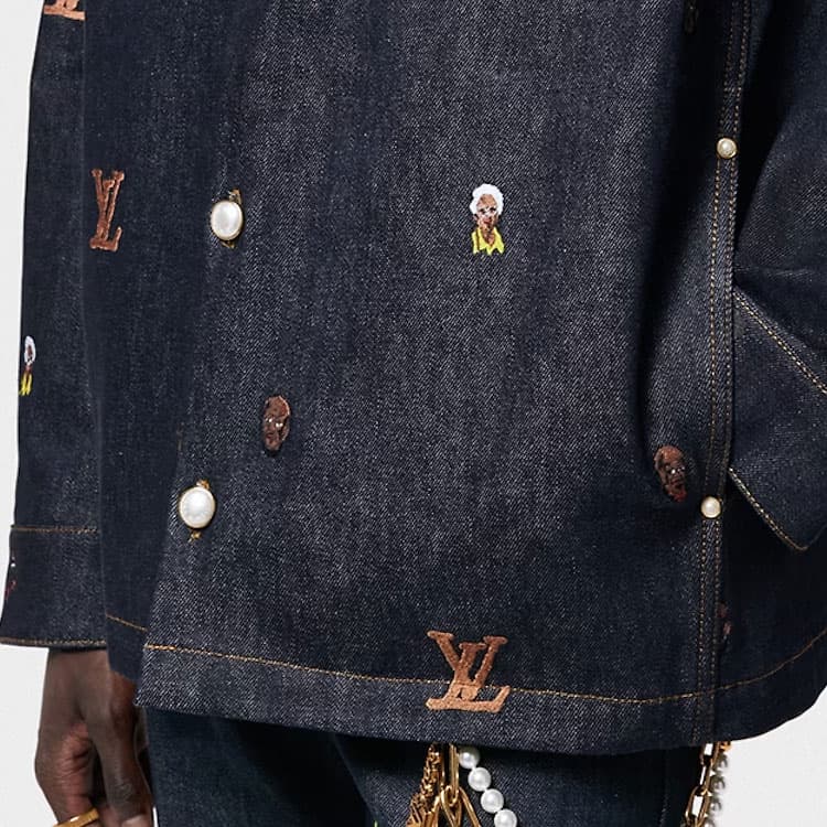 Джинсовая куртка LOUIS VUITTON SS24 - изображение 5