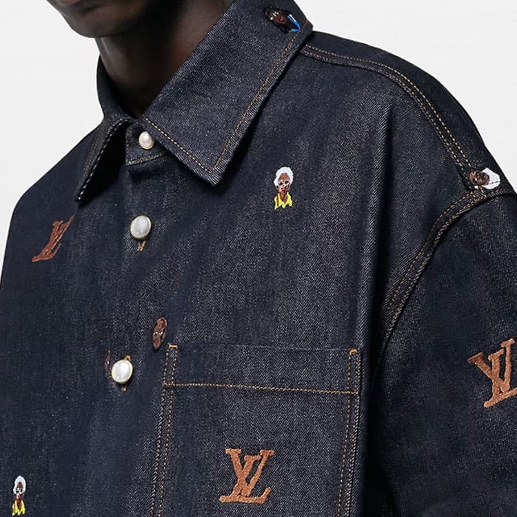 Джинсовая куртка LOUIS VUITTON SS24 - изображение 2