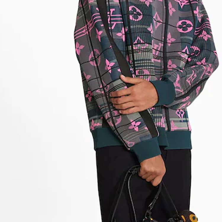 Кофта Louis Vuitton Pullover Sweatshirt Men's Dark Green — фото 5