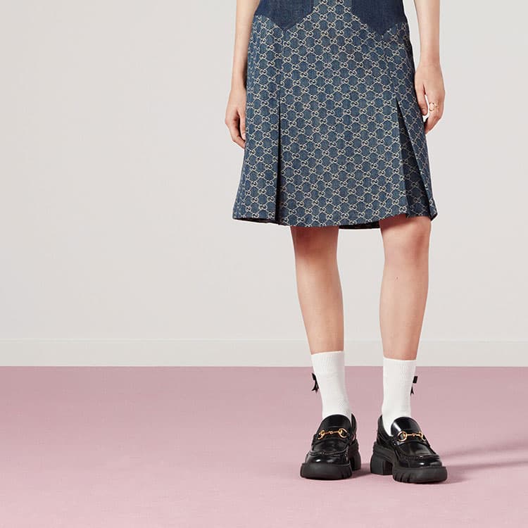 Юбка Gucci Denim Skirt - изображение 3