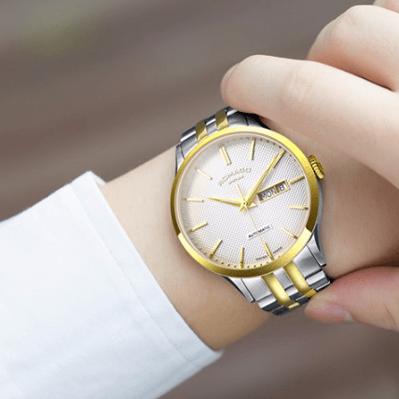 Часы ROMAGO Automatic 41mm White Dial - изображение 2