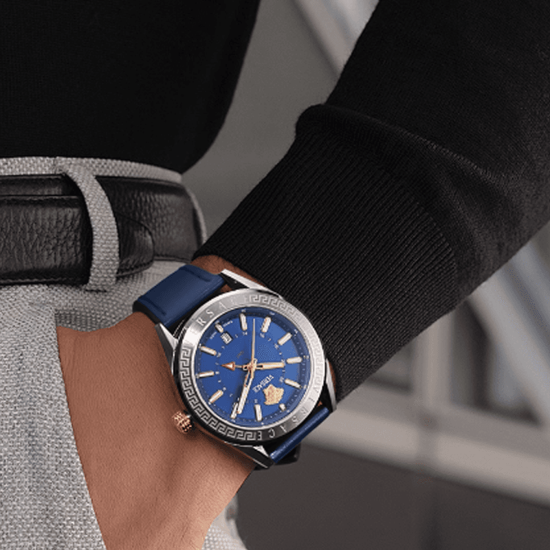 Механические часы Versace V-CODE GMT - изображение 6