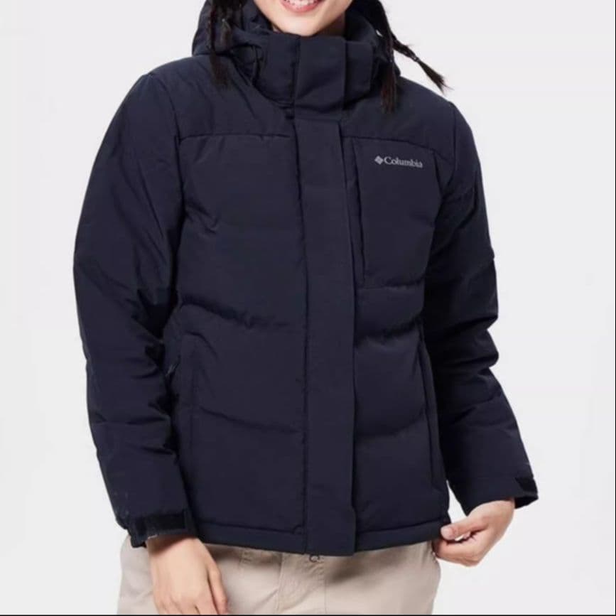 Пуховик Columbia Down Jacket Hoodie Black - изображение 4