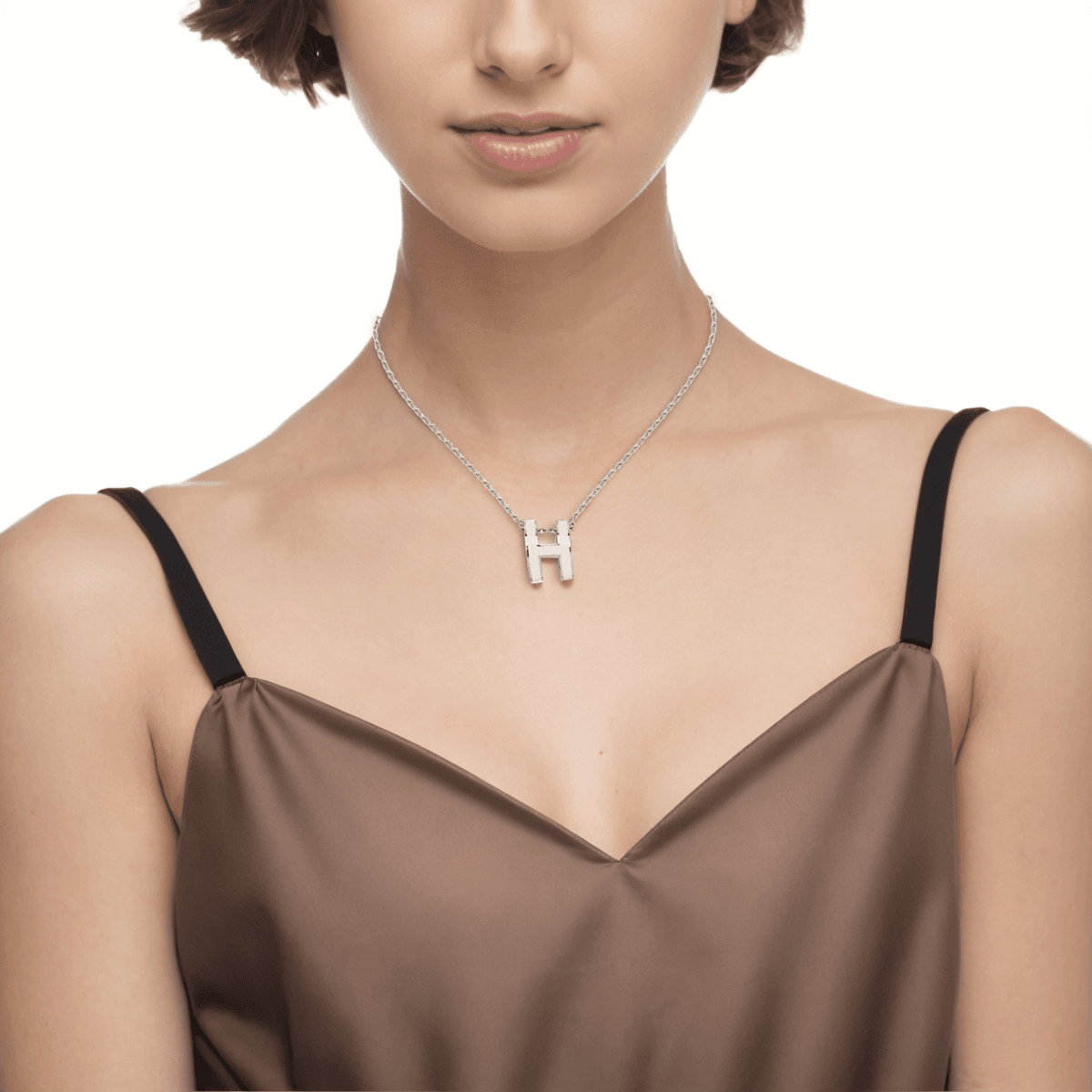 Ожерелье Hermes Pop H Necklace - изображение 4