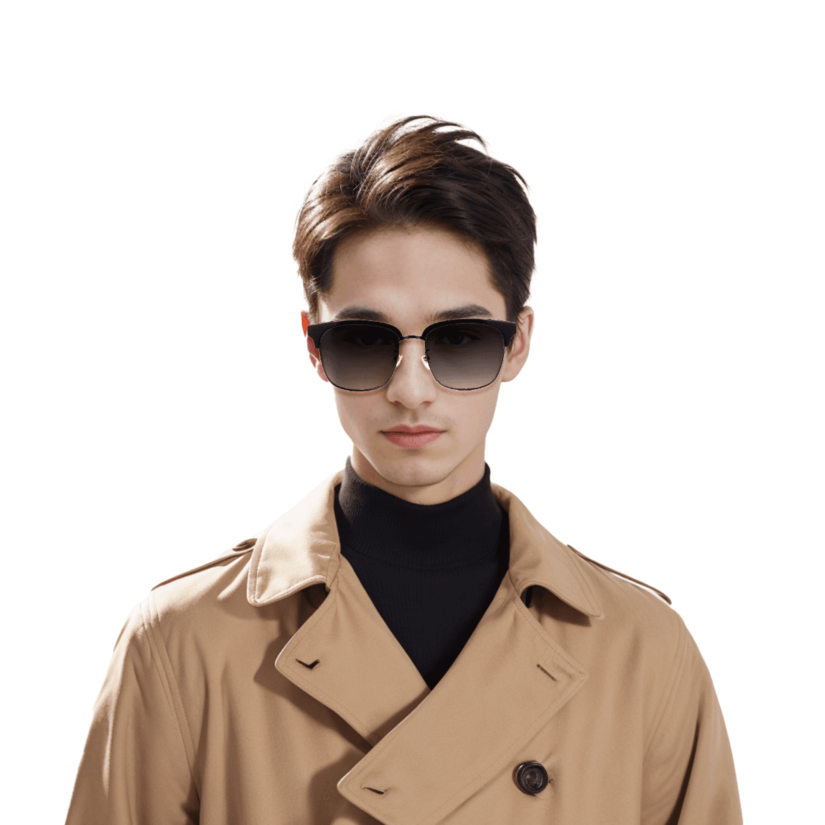 Солнцезащитные очки Gucci Enamel Green Red Stripe Sunglasses - изображение 7