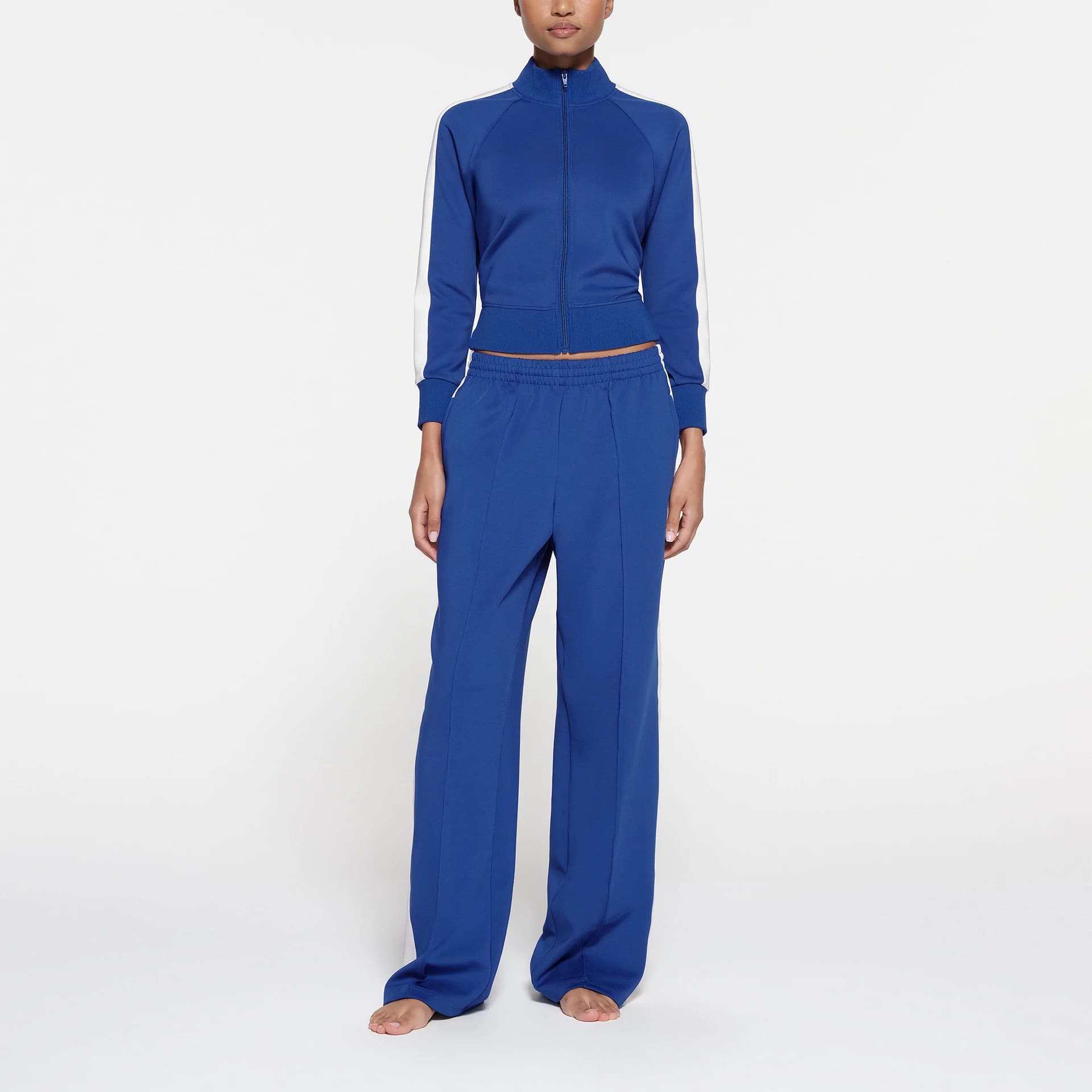 Куртка SKIMS Track Zip Up Jacket Cobalt - изображение 3