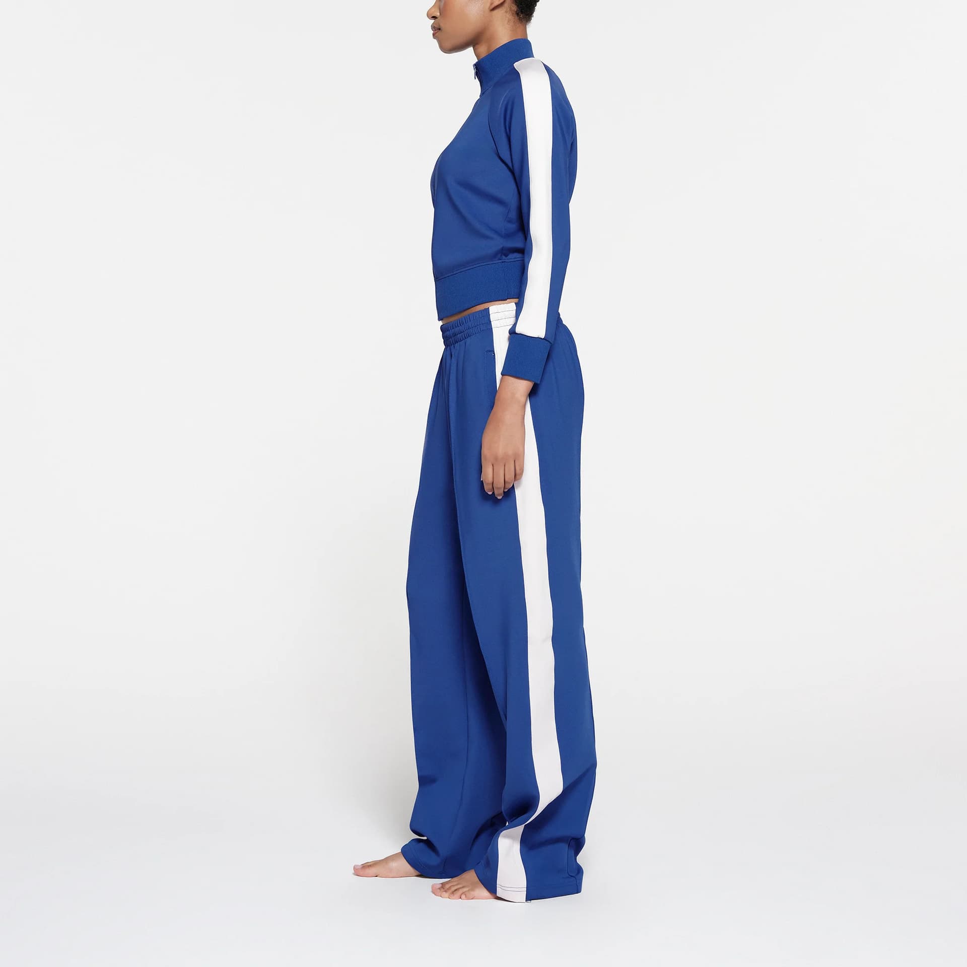 Штаны SKIMS Track Straight Leg Pant Cobalt - изображение 4