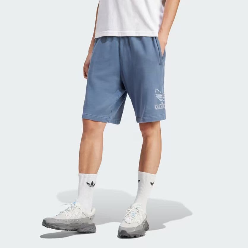 Шорты adidas Adicolor Outline Trefoil Shorts - изображение 2