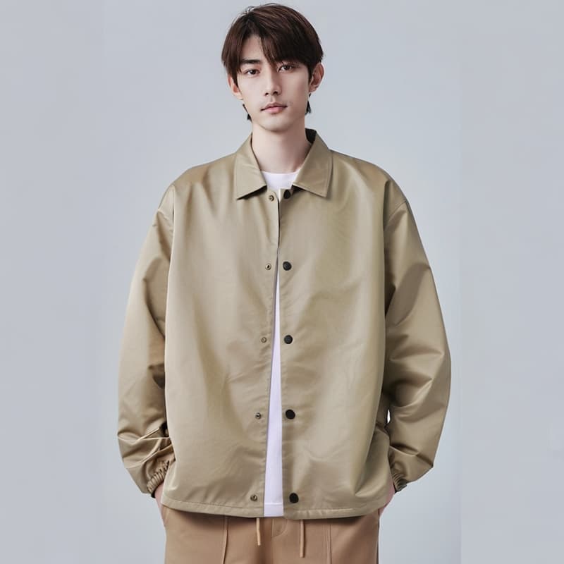 Куртка Fear of God Essentials SS22 Coaches Jacket Oak - изображение 3