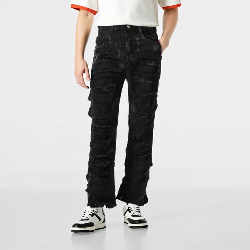 Штаны Rick Owens DRKSHDW FW23 Black Jeans - изображение 3