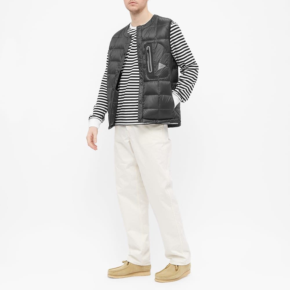 Футболка nanamica COOLMAX St. Jersey LS Tee T - изображение 2
