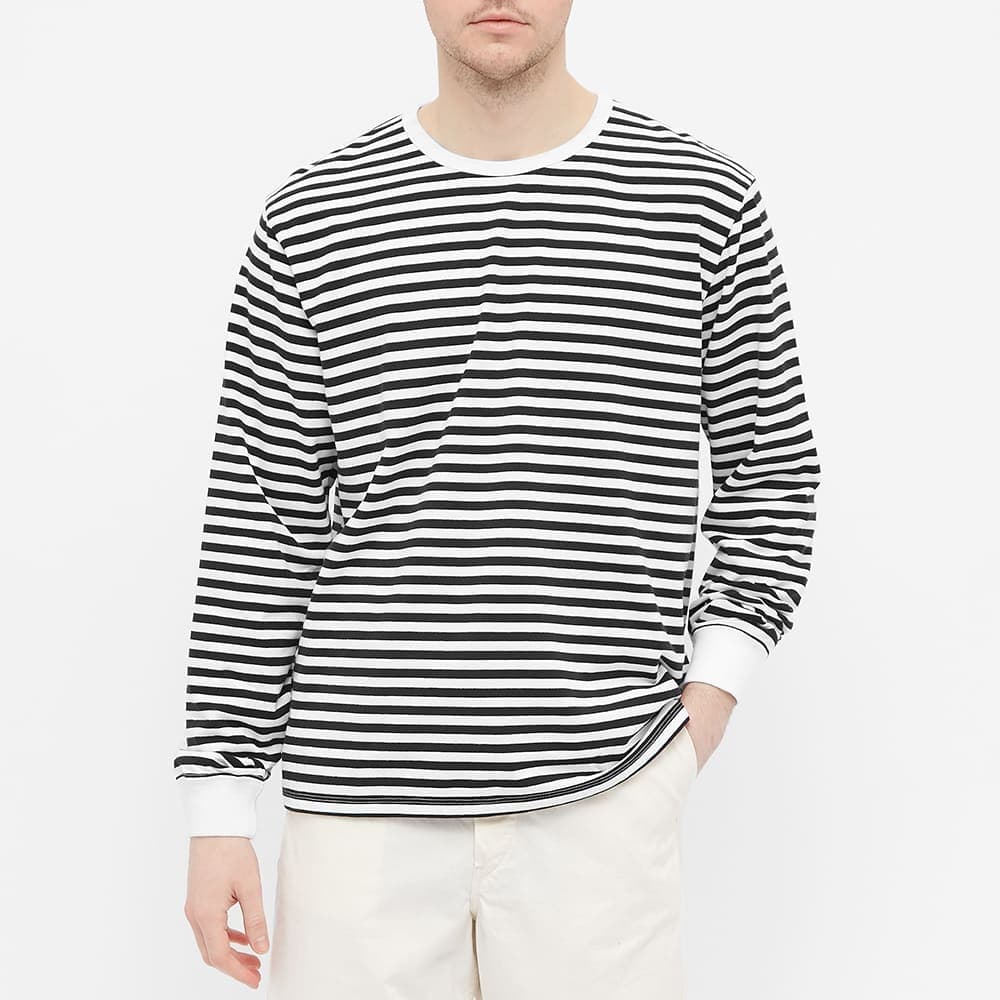 Футболка nanamica COOLMAX St. Jersey LS Tee T - изображение 4