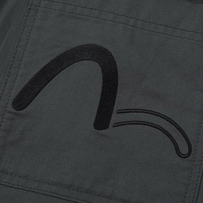 Штаны EVISU Cargo Joggers Dark Grey - изображение 6