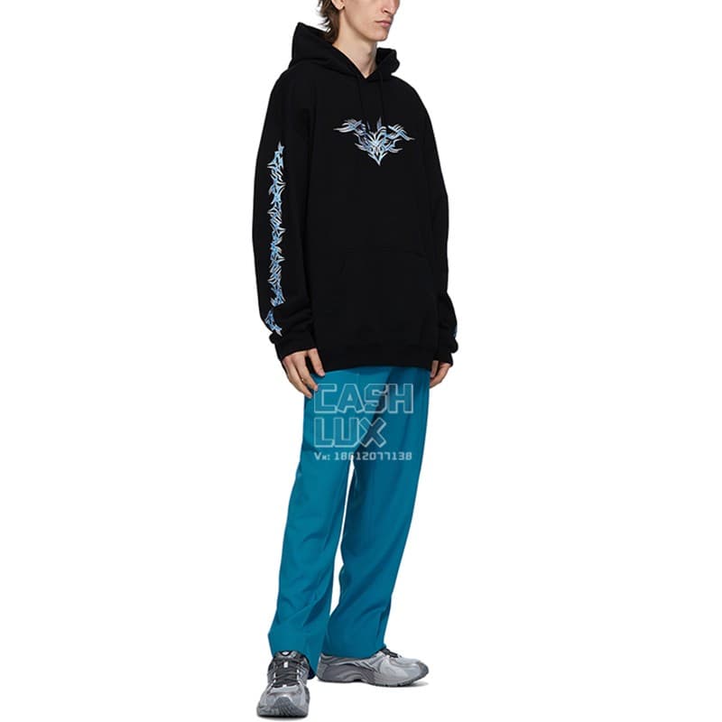Худи Vetements Hoodie Black - изображение 3
