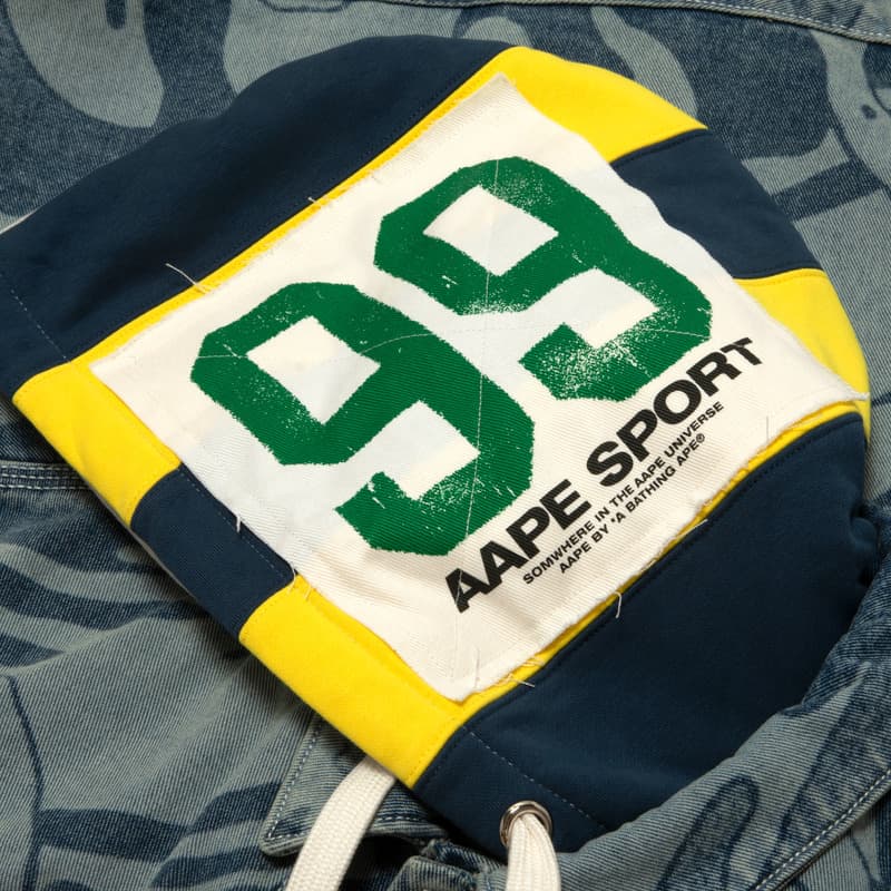 Джинсовая куртка Aape SS26 - изображение 4