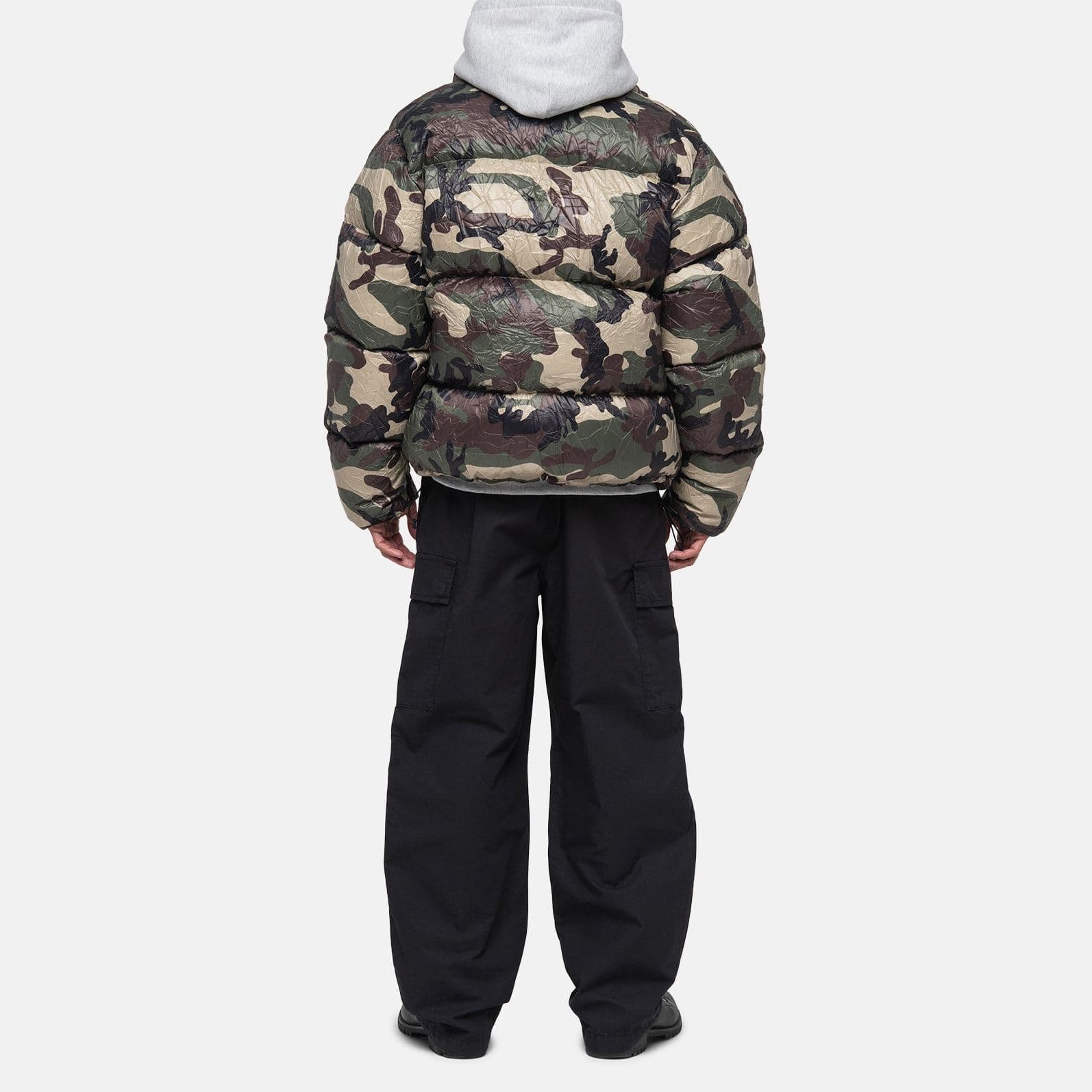 Зимняя куртка Stussy FW23 Black - изображение 3