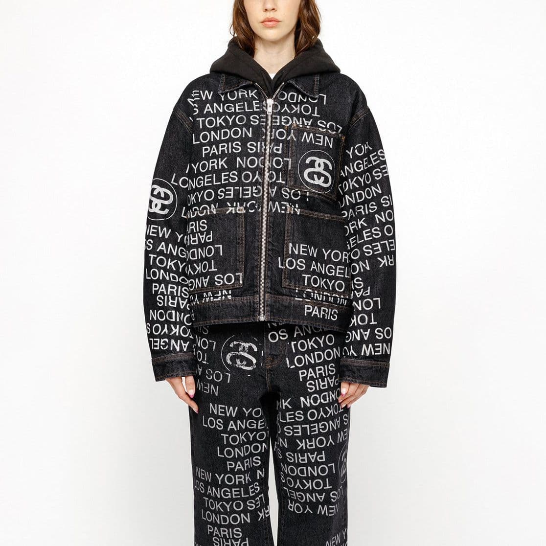 Джинсовая куртка Stussy SS24 Denim Jacket - изображение 3