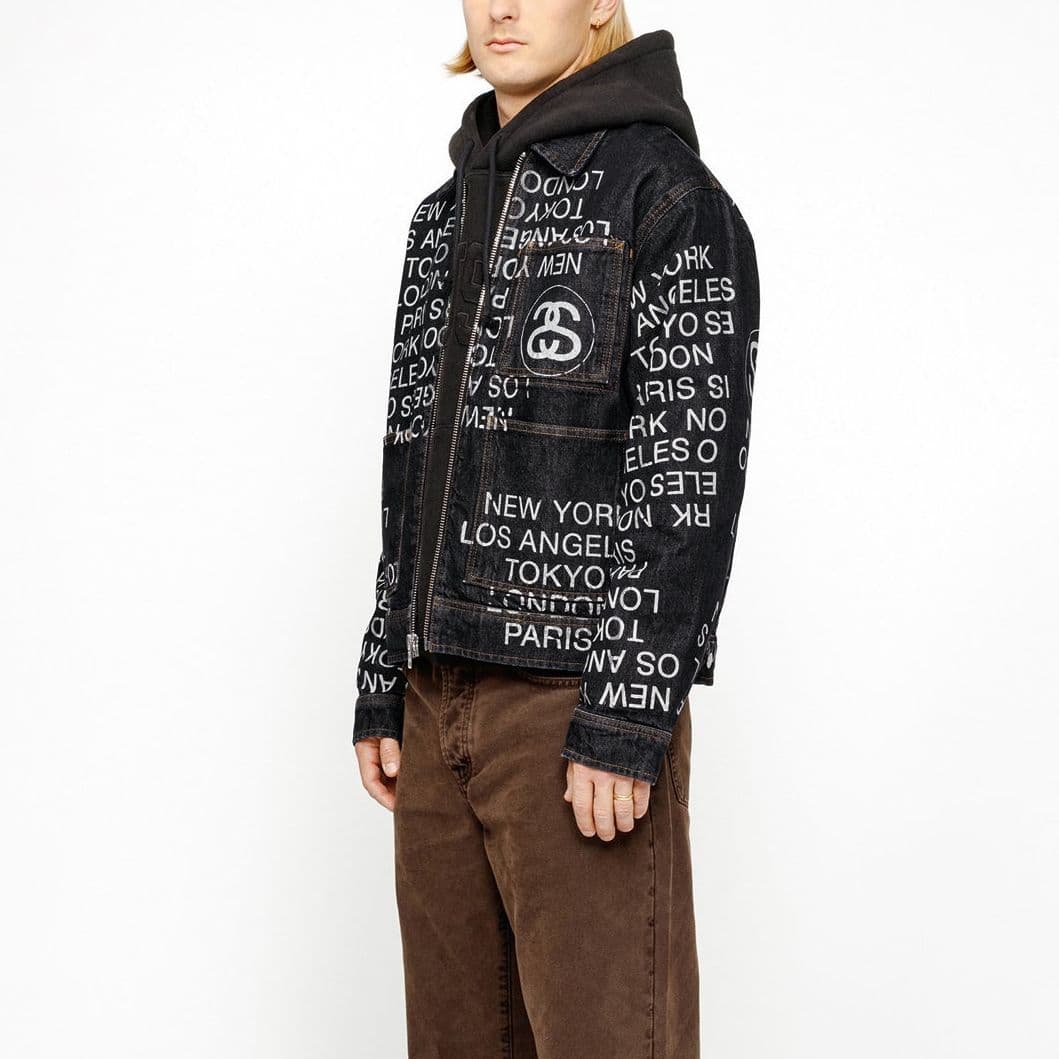 Джинсовая куртка Stussy SS24 Denim Jacket - изображение 4