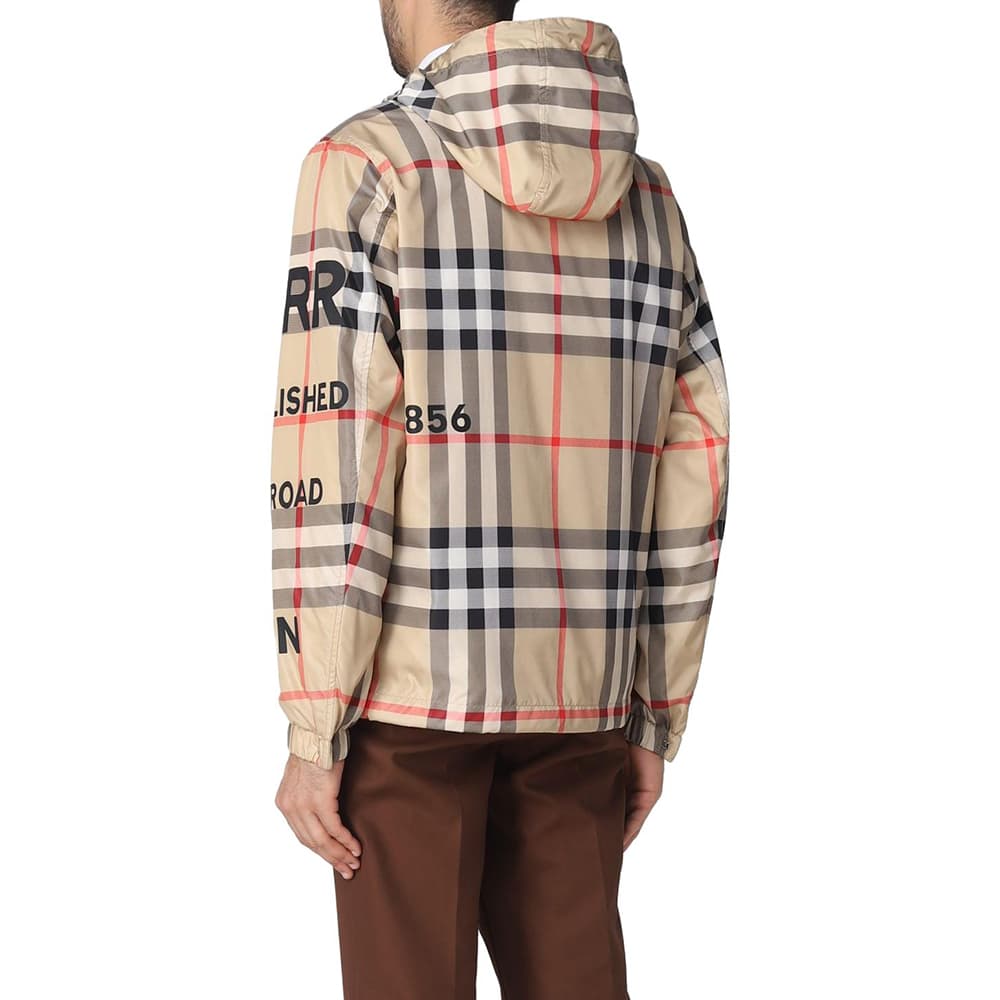 Куртка Burberry Logo Hoodie Jacket - изображение 4