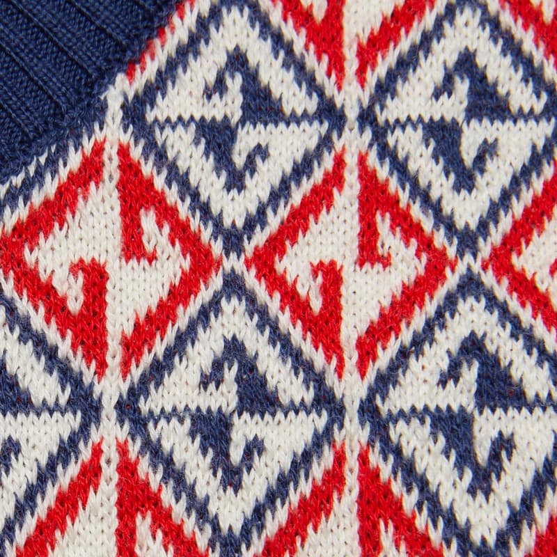Gucci SS22 Jacquard Knit Sweater Kids Blue - изображение 7