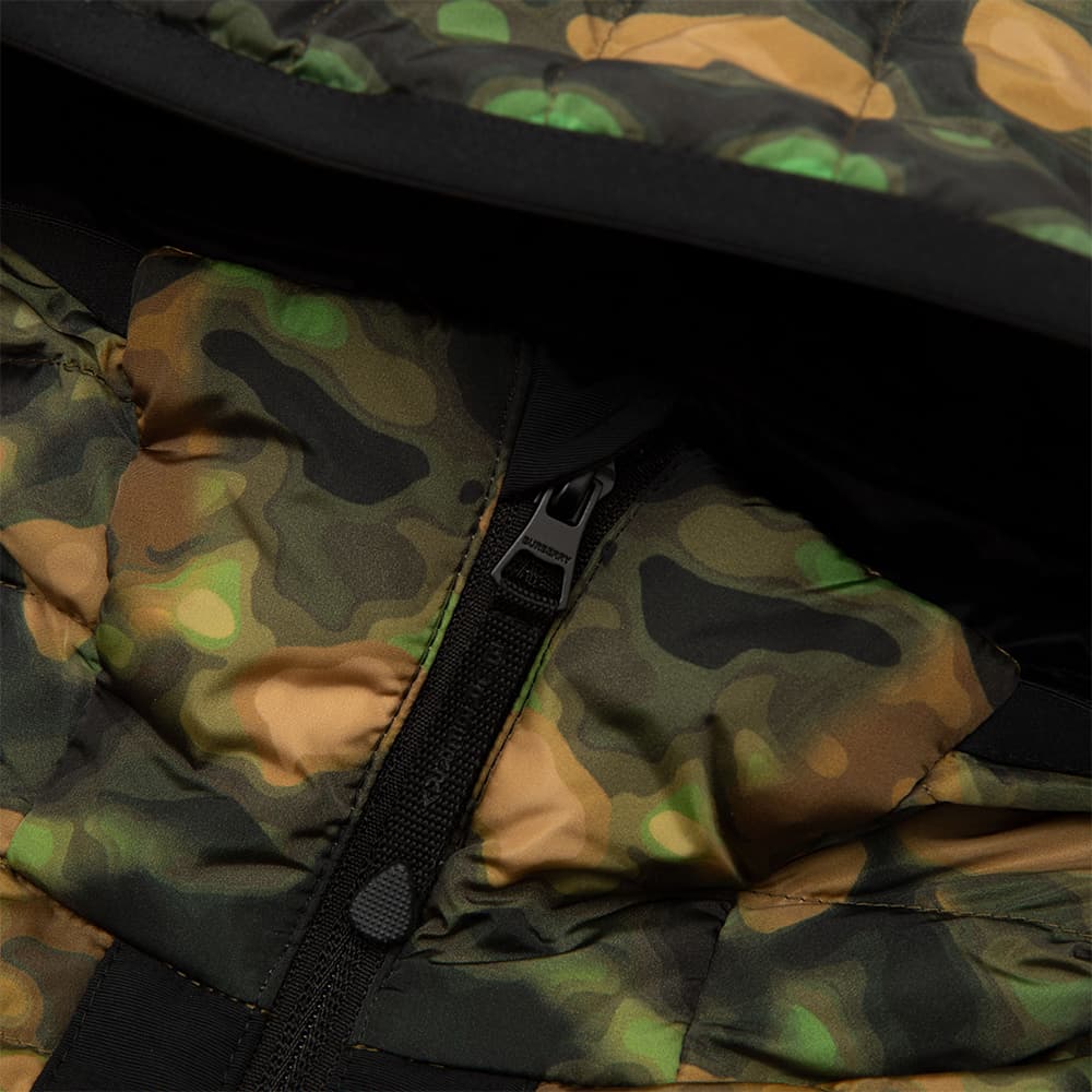 Куртка Burberry FW22 Camo Logo Down Jacket - изображение 8