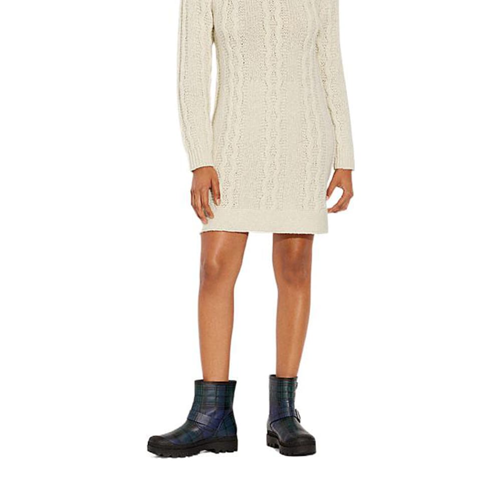 Платье COACH FW22 Solid Cable Knit Dress Beige - изображение 6